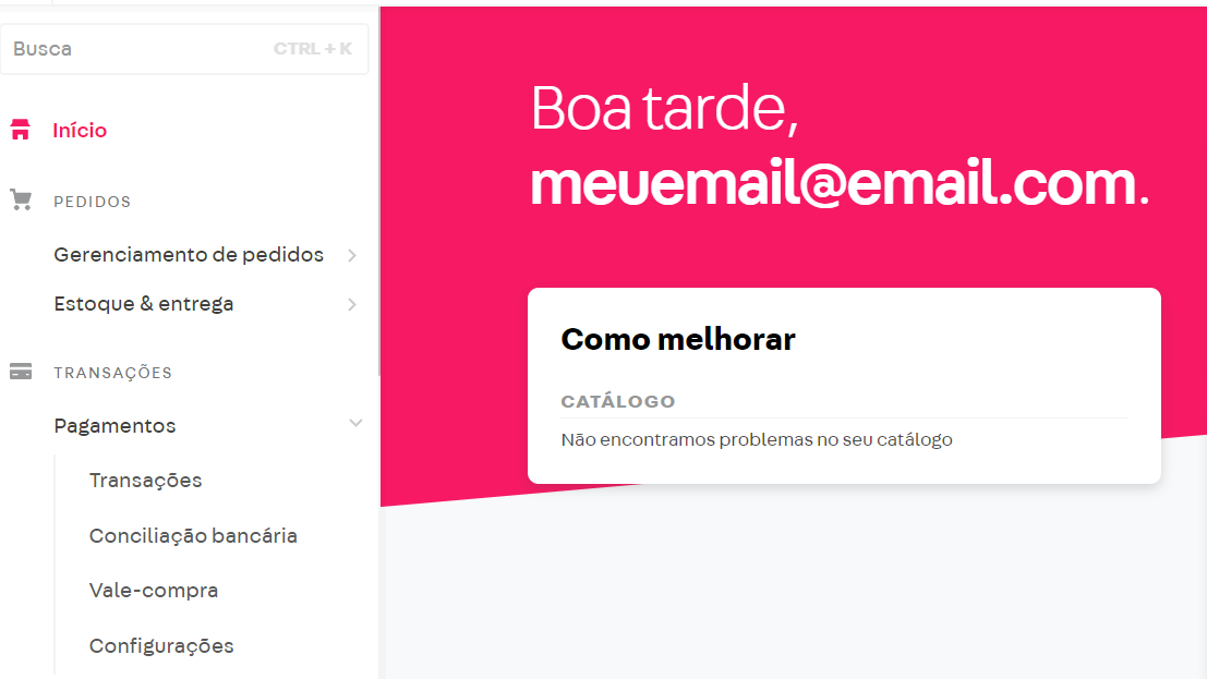 Acessando as Configurações de Localização